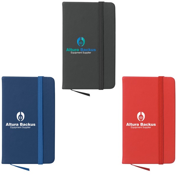 SH6960 3" X 5" Journal Notebook With Custom Imp...
